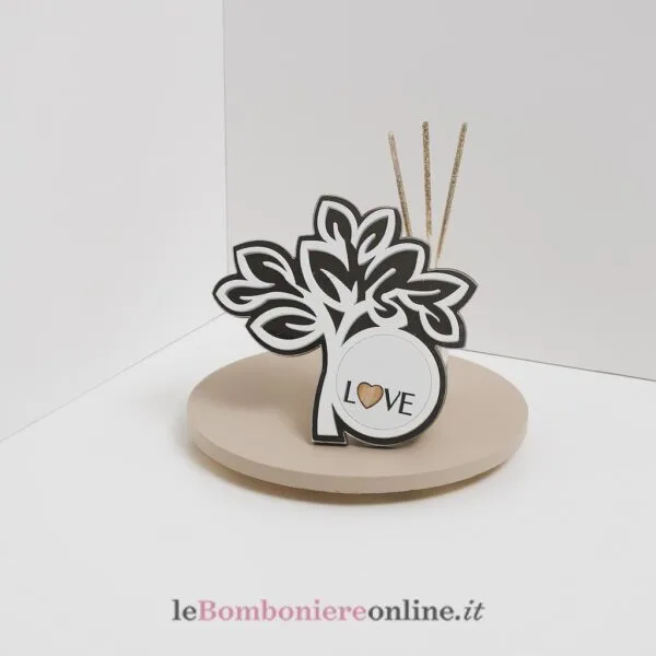 diffusore albero con scritta love Claraluna