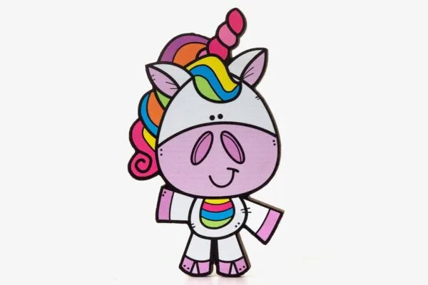 Decorazione da muro unicorno Cuorematto D6701