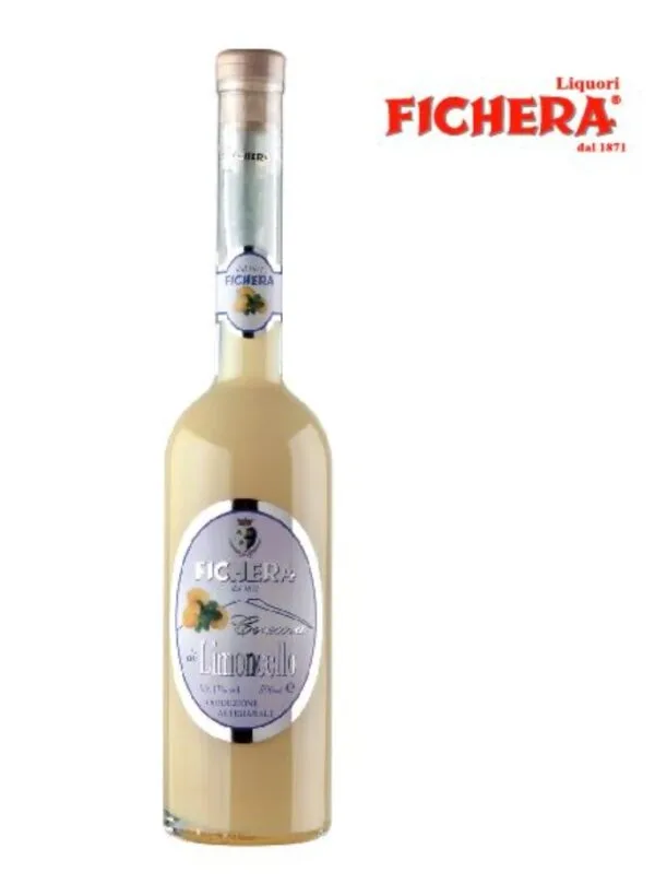 Liquore alla crema di limoncello Fichera