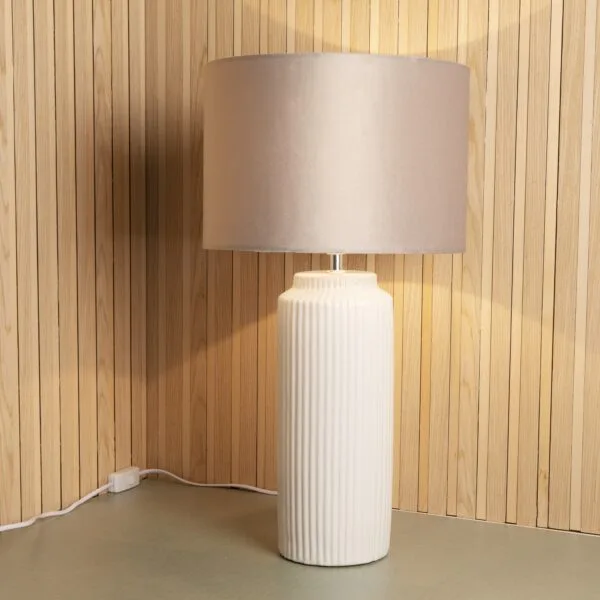 Lampada grande decoro Plissé Claraluna 24018