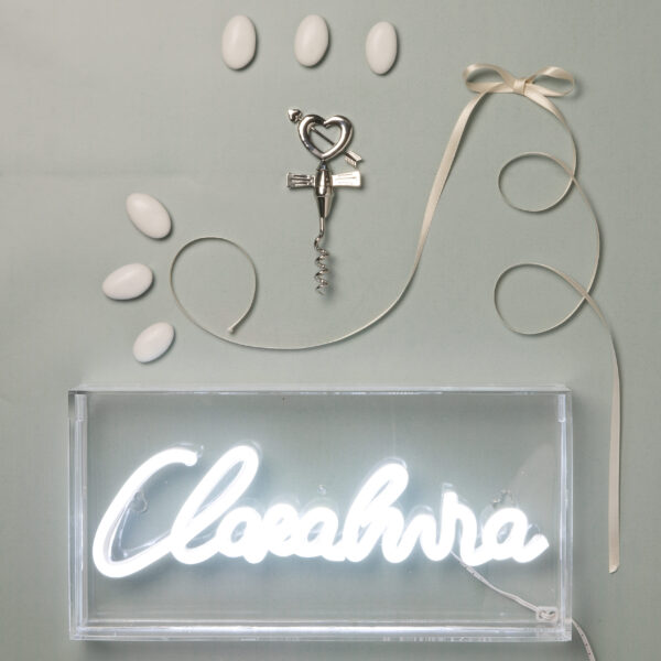 Cavatappi silver c/cuore Claraluna 24761