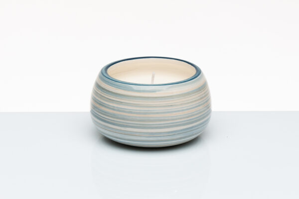 Ciotola ceramica con candela Morena Design D8596