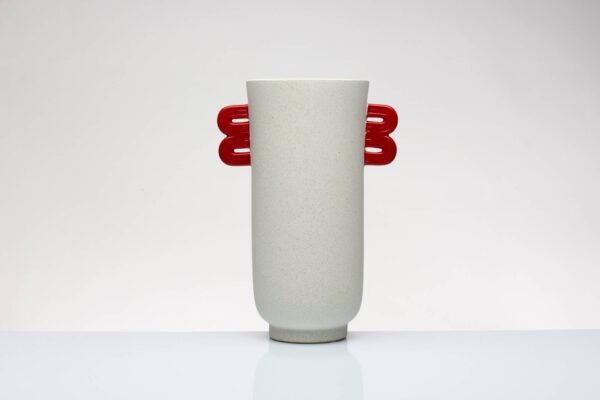 Vaso in ceramica Cuorematto D6897