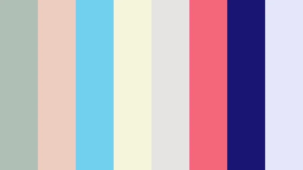 Palette colori nascita/battesimo