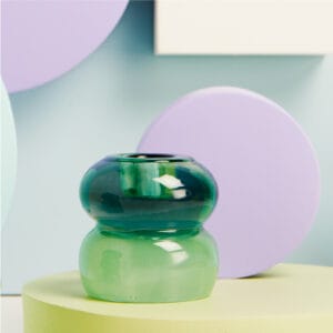 candelabro-piccolo-verde-claraluna-25158 Candelabro piccolo verde Claraluna 25158