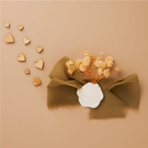 applicazione-chiffon-verde-claraluna-25234 Applicazione in chiffon verde Claraluna 25234