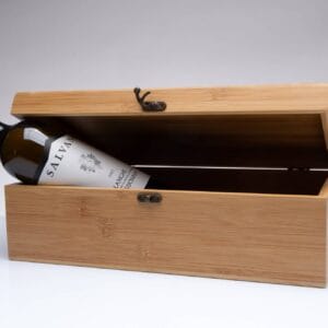 Scatola portabottiglia con attrezzi vino Cuorematto D9012