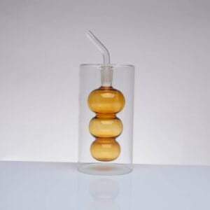 Oliera in vetro 350ml Cuorematto D9062