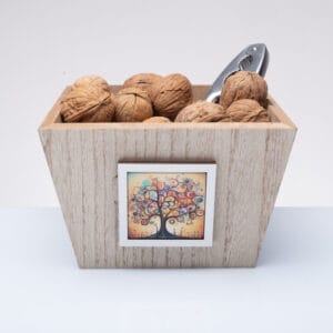 Vassoio c/Schiaccianoci Cuorematto D9055