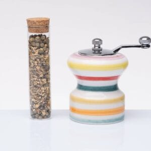 macinapepe-ceramica-amici-di-cuorematto-DA281 Macinapepe in ceramica Amici di Cuorematto DA281