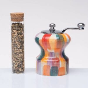 macinapepe-ceramica-amici-di-cuorematto-DA283 Macinapepe in ceramica Amici di Cuorematto DA283