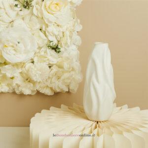 Vaso in porcellana onde Claraluna 26004