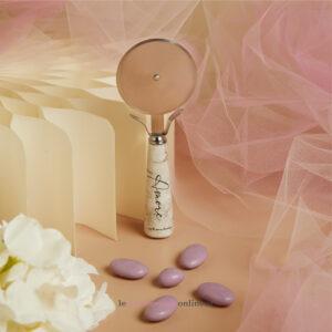 Tagliapizza decoro floreale amore Claraluna 26024