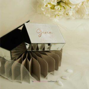 Scatola portagioie decoro Gioia Claraluna 26049