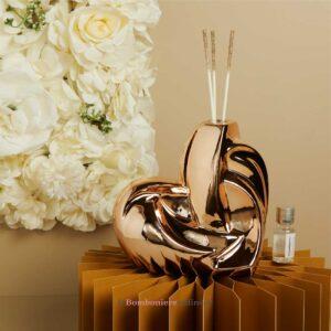 Diffusore porcellana oro rosa Claraluna 26137