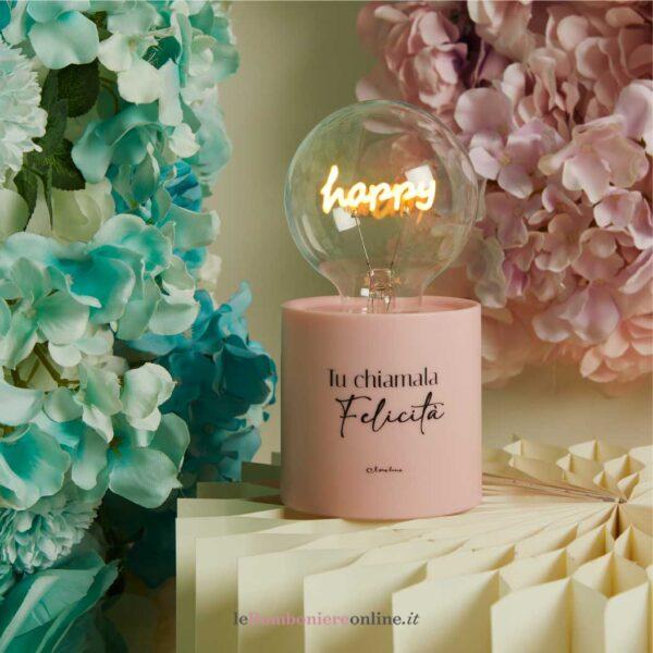 Lampada led rosa Claraluna 26144