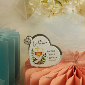 Icona cuore Cresima Claraluna 26321F