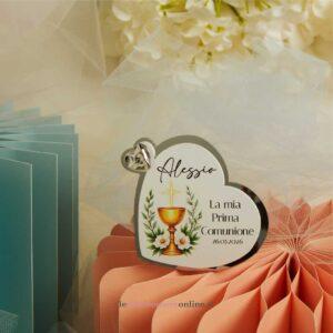 Icona cuore Comunione Claraluna 26322M