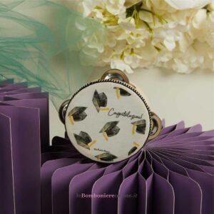 Tamburello "Congratulazioni" Laurea Claraluna 26329