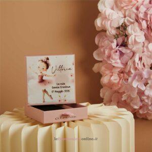 Scatola portaconfetti con ballerina Claraluna 26336
