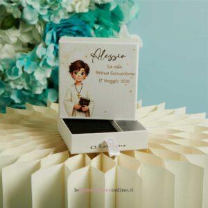 Porta confetti Comunione maschio Claraluna 26366