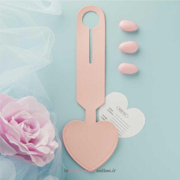 Tag per valigia rosa Claraluna 26407