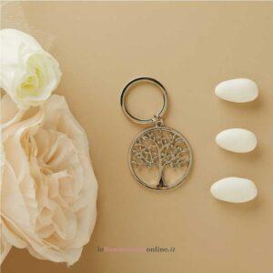 Portachiavi albero della vita silver Claraluna 26702