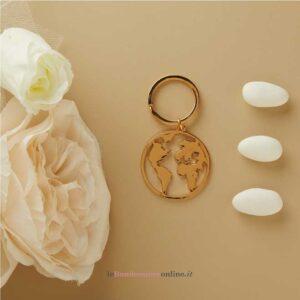Portachiavi mondo oro Claraluna 26706