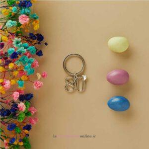 Portachiavi silver NR.80 Claraluna 26729