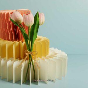 Set 3 tulipani rosa Claraluna 26991