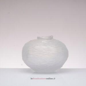 Vaso bianco satinato Morena Design D8726
