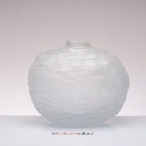 Vaso bianco satinato Morena Design D8727