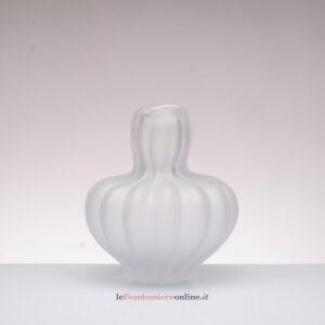 Vaso satinato bianco Morena Design D8728