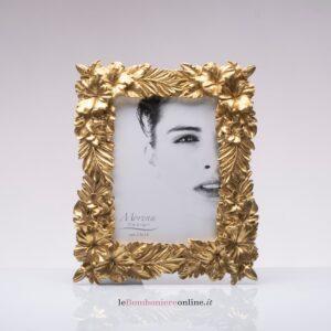 Portafoto violetta oro Morena Design D8733