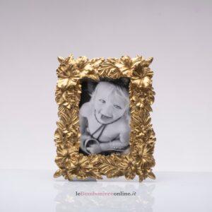 Portafoto violetta oro Morena Design D8734