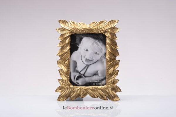 Portafoto foglio oro Morena Design D8737