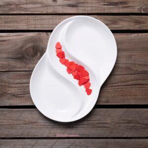 Antipastiera in porcellana Morena Design D8757