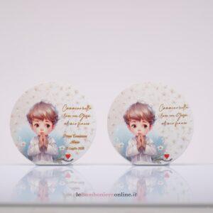 Icona con bambino Prima Comunione Cuorematto D9198