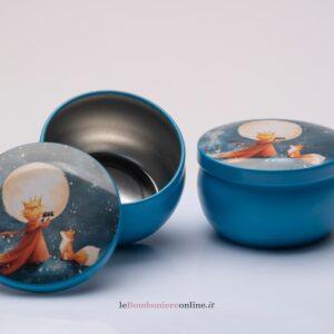 Scatolina in latta Piccolo Principe Cuorematto D9229
