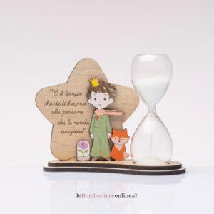 Clessidra con Piccolo Principe Cuorematto D9235