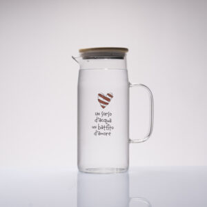 Brocca Vetro Amici di Cuorematto DA367