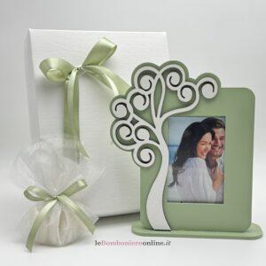 Portafoto in legno con albero della vita Mariella Martini CR6002/VS