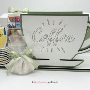 Porta capsule/cialde caffè con portabicchieri Mariella Martini CR6065/VS